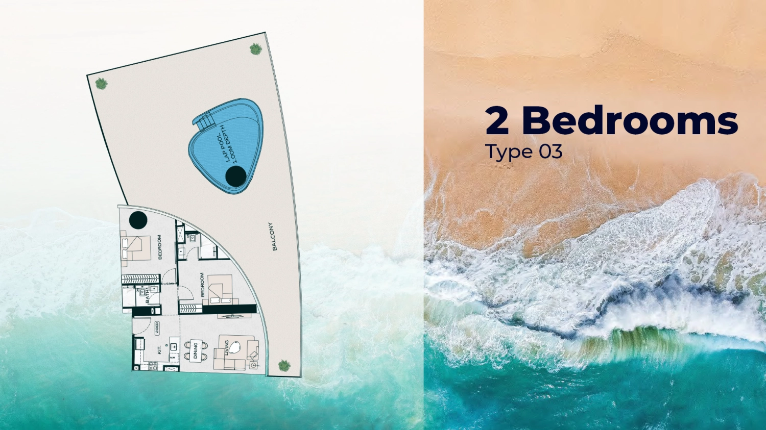 2 BR - Type B